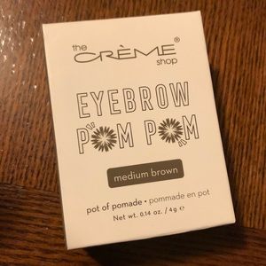 The Creme Shop Eyebrow Pom Pom Pomade Medium Brown